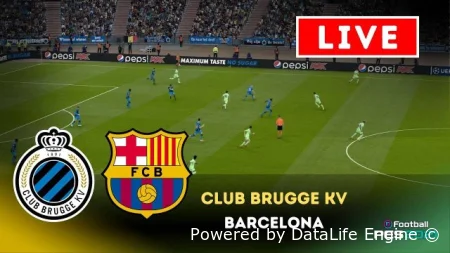 Брюгге - Барселона прямая трансляция ЛЧ от 5 ноября 2025 смотреть онлайн бесплатно
